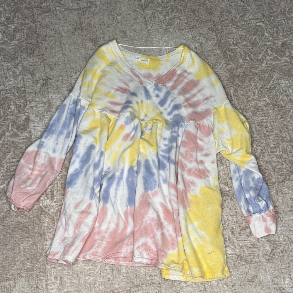 Tie-Dye Mini Dress